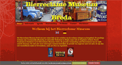 Desktop Screenshot of bierreclamemuseum.nl